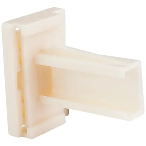 Adjustable Rear Mounting Socket with Dowels For 9400/9500 Series Slides Right White Adjustable Rear Mounting Socket with Dowels For 9400/9500 Series Slides Right White