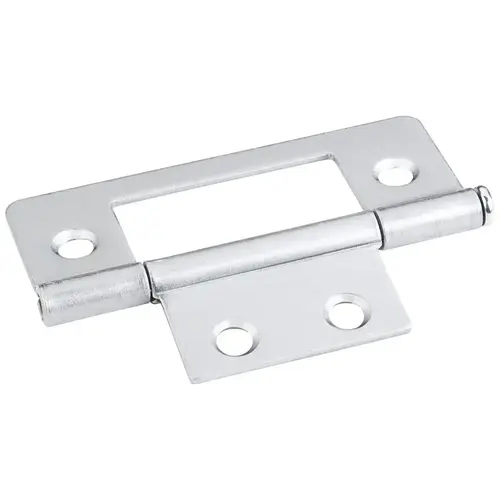 Brushed Chrome 3" Loose Pin Non-Mortise Hinge 4 Hole - pack of 50 Brushed Chrome 3" Loose Pin Non-Mortise Hinge 4 Hole - pack of 50