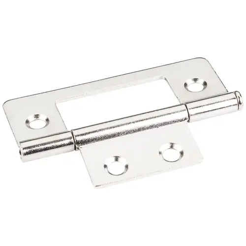 Bright Nickel 3" Loose Pin Non-Mortise Hinge 4 Hole - pack of 50 Bright Nickel 3" Loose Pin Non-Mortise Hinge 4 Hole - pack of 50