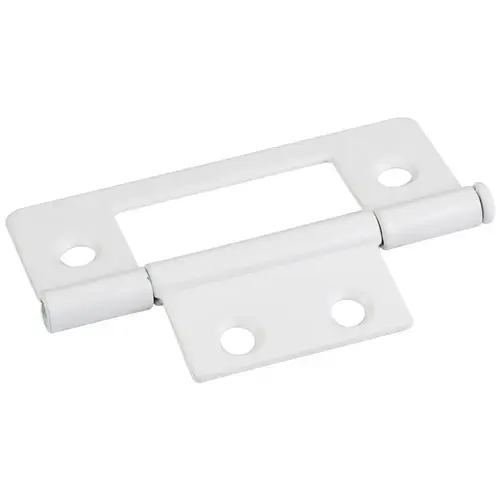 Dull White 3" Loose Pin Non-Mortise Hinge 4 Hole - pack of 50 Dull White 3" Loose Pin Non-Mortise Hinge 4 Hole - pack of 50