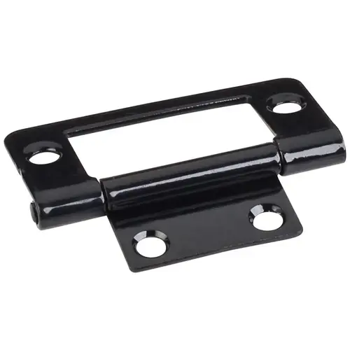 Black 2" Fixed Pin Flat Back Non-Mortise Hinge - pack of 50 Black 2" Fixed Pin Flat Back Non-Mortise Hinge - pack of 50
