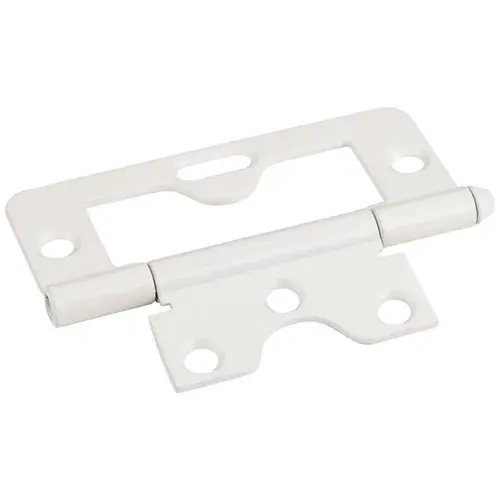 Almond 3" Swaged Loose Pin Non-Mortise Hinge with 1 Slot - pack of 50 Almond 3" Swaged Loose Pin Non-Mortise Hinge with 1 Slot - pack of 50
