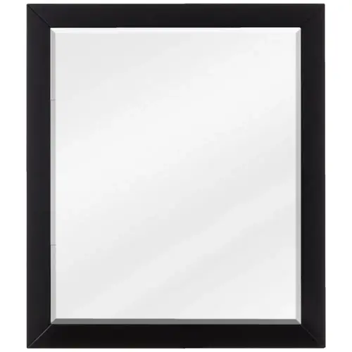 24 W x 1" D x 28" H Black Cade mirror 24 W x 1" D x 28" H Black Cade mirror