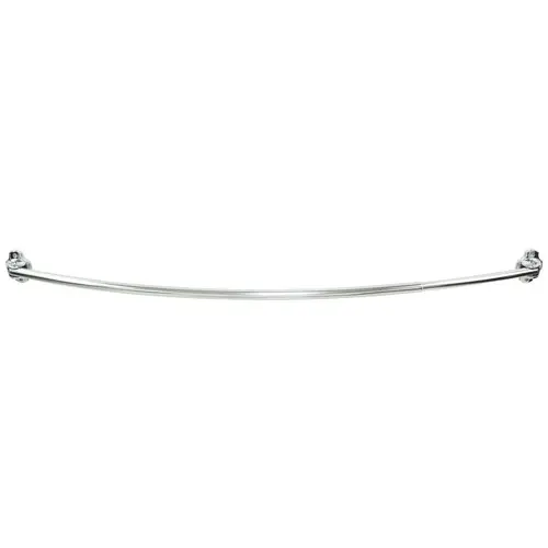 56"-72" Polished Chrome Adjustable Curved Shower Curtain Rod - Retail Packaged 56"-72" Polished Chrome Adjustable Curved Shower Curtain Rod - Retail Packaged