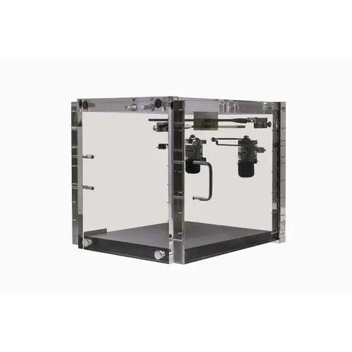 Secure Package Receiver 3 Level 15 3/16" W x 15 3/16" H Size Transparent Finish Secure Package Receiver 3 Level 15 3/16" W x 15 3/16" H Size Transparent Finish