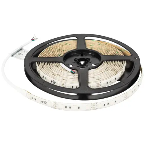 16 Ft, 130 Lumens/Ft. 12-volt Accent Output LED Tape Light, Multi-Color RGB
