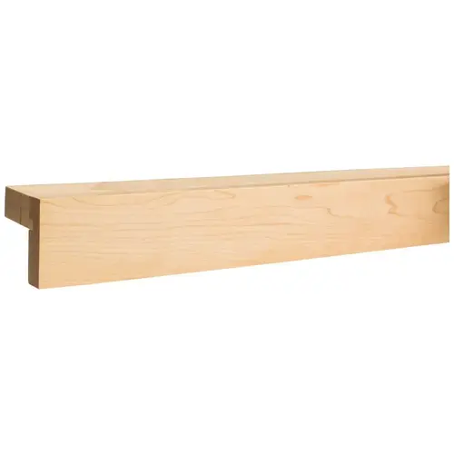 2-1/8" D x 2" H Hard Maple Frameless Shaker Light Rail Moulding Unfinished - 96" Length 2-1/8" D x 2" H Hard Maple Frameless Shaker Light Rail Moulding Unfinished - 96" Length