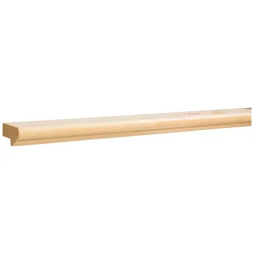 1-1/2" D x 13/16" H Poplar Bullnose & Cove Light Rail Moulding Unfinished - 96" Length - pack of 3 1-1/2" D x 13/16" H Poplar Bullnose & Cove Light Rail Moulding Unfinished - 96" Length - pack of 3
