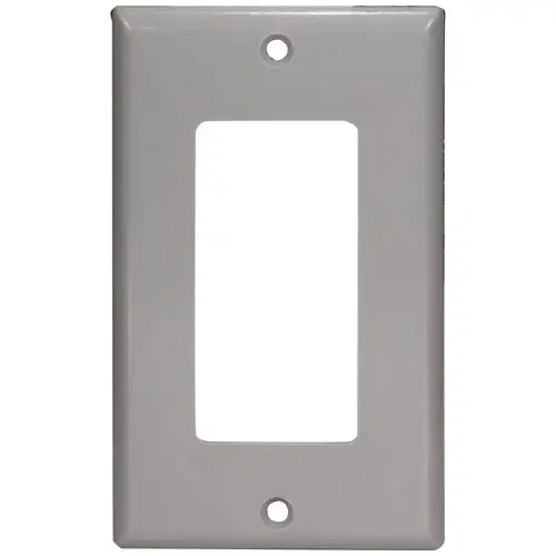 Decora Style Wall Plate, Grey Decora Style Wall Plate, Grey