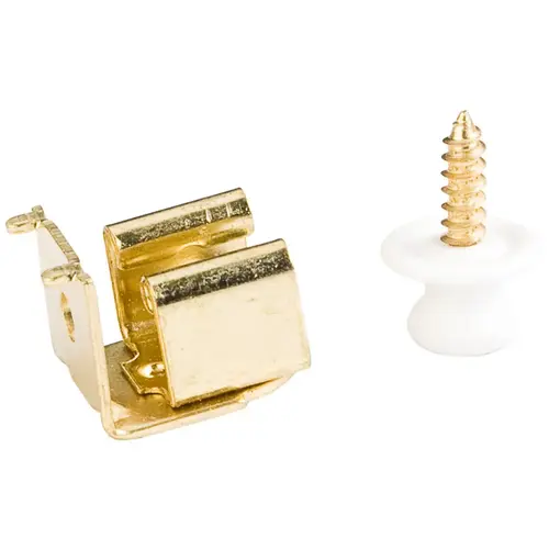 Button Catch Finish - Polished Brass Receiver - pack of 10000 Button Catch Finish - Polished Brass Receiver - pack of 10000