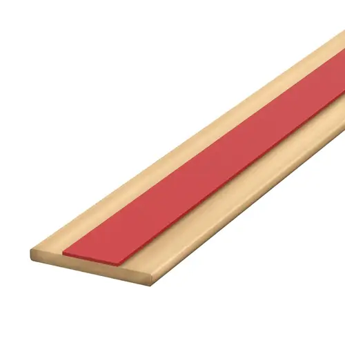 Internal Grid Division with Pre-Applied Tape 95" Length - Satin Brass Anodized