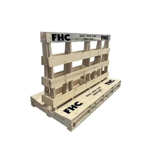 Glass A-Frame Pallet