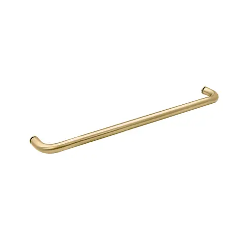 18" Single-Sided Towel Bar Tubular No Washers - Satin Brass 18" Single-Sided Towel Bar Tubular No Washers - Satin Brass