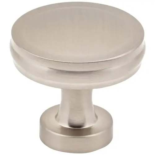 1-3/8" Diameter Satin Nickel Jules Cabinet Knob 1-3/8" Diameter Satin Nickel Jules Cabinet Knob