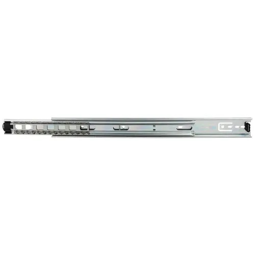 22" Standard Duty 100 lb Full Extension Side Mount Ball Bearing Split Slides - Cabinet Member Zinc 22" Standard Duty 100 lb Full Extension Side Mount Ball Bearing Split Slides - Cabinet Member Zinc