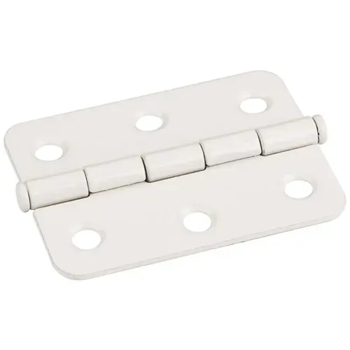 Almond 2-1/2" x 2" Single Full Swaged Radius Corner Butt Hinge - pack of 100 Almond 2-1/2" x 2" Single Full Swaged Radius Corner Butt Hinge - pack of 100