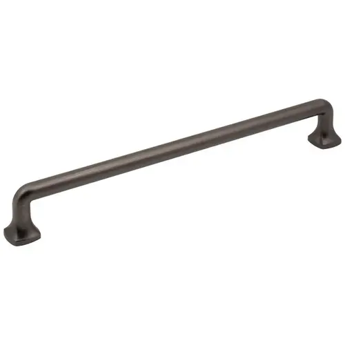 224 mm Center-to-Center Brushed Pewter Griffin Cabinet Pull 224 mm Center-to-Center Brushed Pewter Griffin Cabinet Pull