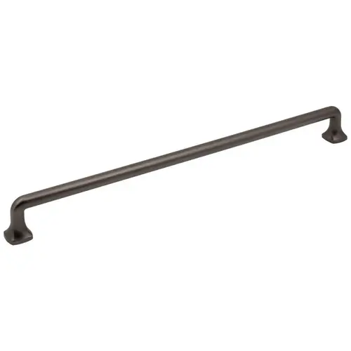 305 mm Center-to-Center Brushed Pewter Griffin Cabinet Pull 305 mm Center-to-Center Brushed Pewter Griffin Cabinet Pull