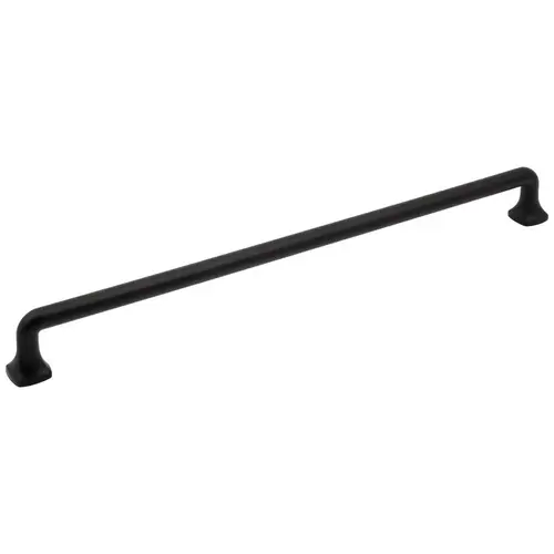 305 mm Center-to-Center Matte Black Griffin Cabinet Pull 305 mm Center-to-Center Matte Black Griffin Cabinet Pull