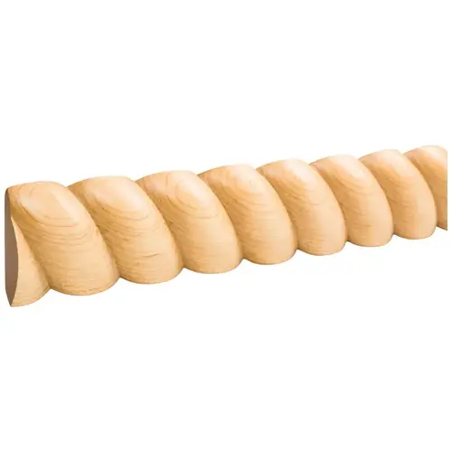 7/8" D x 2-11/16" H Poplar Rope Corner Moulding - 96" Length - pack of 3 7/8" D x 2-11/16" H Poplar Rope Corner Moulding - 96" Length - pack of 3