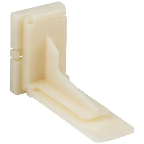 Adjustable Plastic Rear Bracket for Undermount Drawer Slides with 8 mm Dowels Adjustable Plastic Rear Bracket for Undermount Drawer Slides with 8 mm Dowels