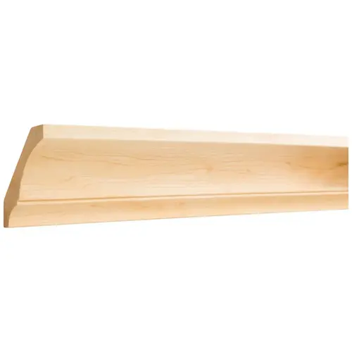 3/4" D x 4" H Poplar Contemporary Cove Crown Moulding - 96" Length - pack of 3 3/4" D x 4" H Poplar Contemporary Cove Crown Moulding - 96" Length - pack of 3