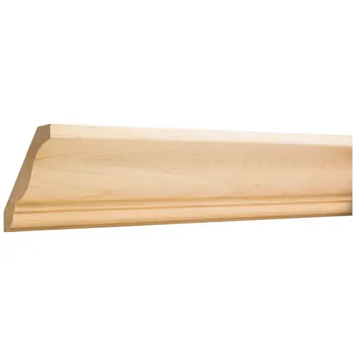 3/4" D x 4-1/2" H Cherry Standard Crown Moulding - 96" Length 3/4" D x 4-1/2" H Cherry Standard Crown Moulding - 96" Length