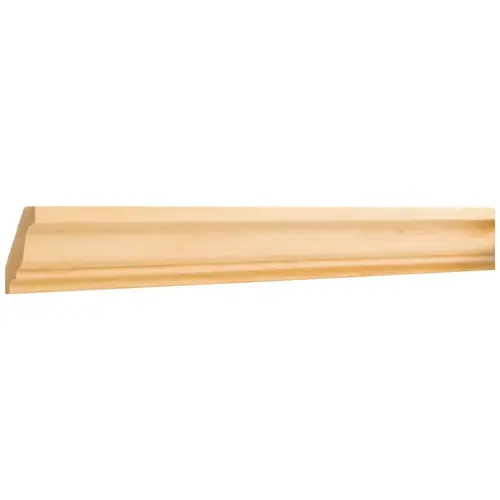 11/16" D x 2-5/8" H Hard Maple Standard Crown Moulding - 96" Length - pack of 3 11/16" D x 2-5/8" H Hard Maple Standard Crown Moulding - 96" Length - pack of 3