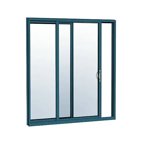 OX Sliding Door Thermally Broken Block Frame Unglazed KD Kit With Screen Custom Painted OX Sliding Door Thermally Broken Block Frame Unglazed KD Kit With Screen Custom Painted