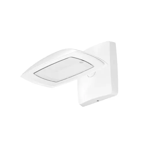 Fusion Flood Or Wall Light Series Combo,28W Wattage,3000 Lumens Output, White Finish