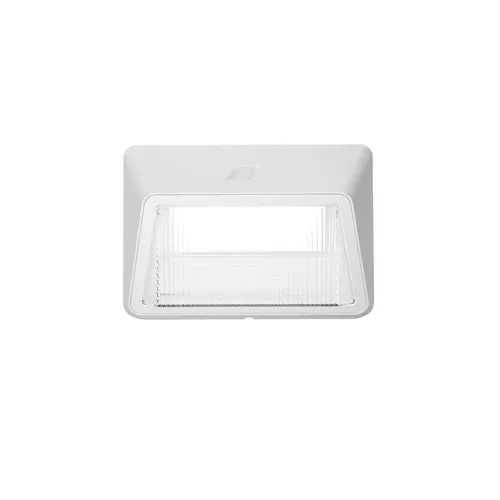 LED Wall Pack PowerWallX Series, 50W Wattage,6500 Lumens Output, White Finish