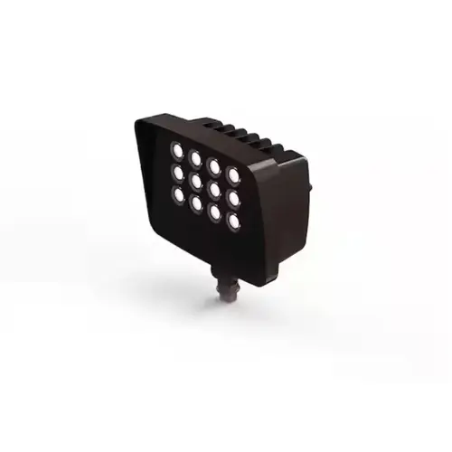 LED Flood Lights, 45W Wattage, Photocell, 4000K CCT, Bronze Finish