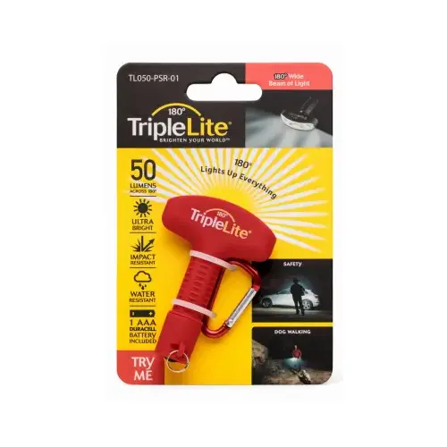 RED 180LED Flashlight