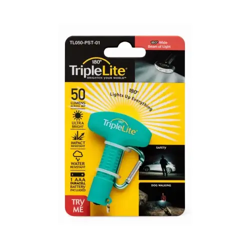 Flashlight 50 lm Teal LED AAA Battery Teal Flashlight 50 lm Teal LED AAA Battery Teal