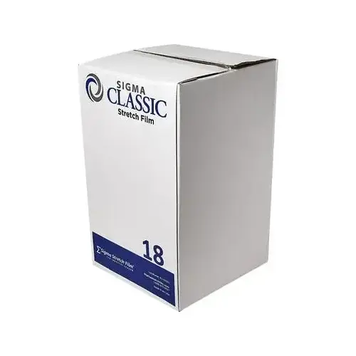 Pallet Wrap 18IN X1500FT Clear Plastic 80GA - pack of 4