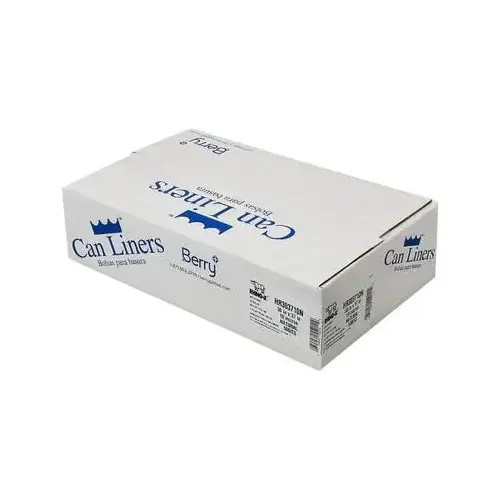 Rhino-X Can Liner 30X37 IN Natural HDPE 10MIC Roll - pack of 500 Rhino-X Can Liner 30X37 IN Natural HDPE 10MIC Roll - pack of 500