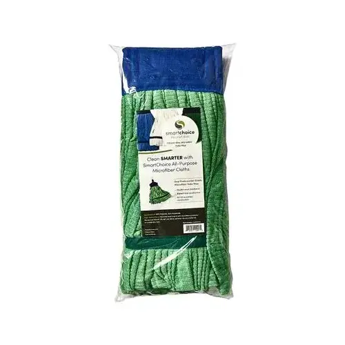 Monarch Brands Mop Head 18 OZ Green Microfiber Loop End Tube Monarch Brands Mop Head 18 OZ Green Microfiber Loop End Tube