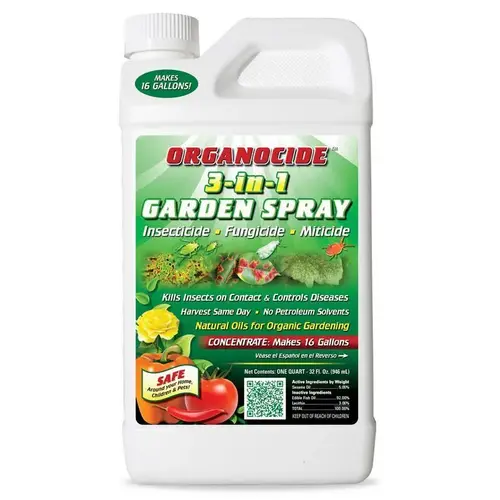Organocide 3-in-1 Garden Spray RTS Quart Organocide 3-in-1 Garden Spray RTS Quart