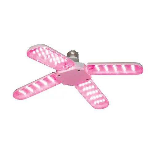 40.1 PPF 27-Watt Adjustable 4-Panel LED Grow Light Bulb, E26 40.1 PPF 27-Watt Adjustable 4-Panel LED Grow Light Bulb, E26