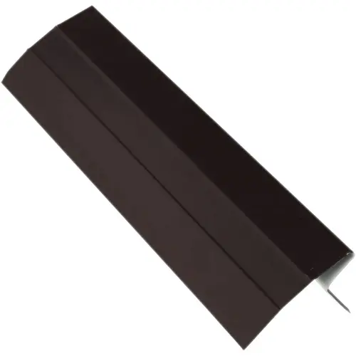 D Galvanized Steel Roof & Drip Edge Flashing, Brown D Galvanized Steel Roof & Drip Edge Flashing, Brown