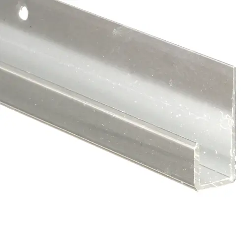 J-Mirror Channel, 72 in., Bottom Mount, Bright Silver Finish J-Mirror Channel, 72 in., Bottom Mount, Bright Silver Finish