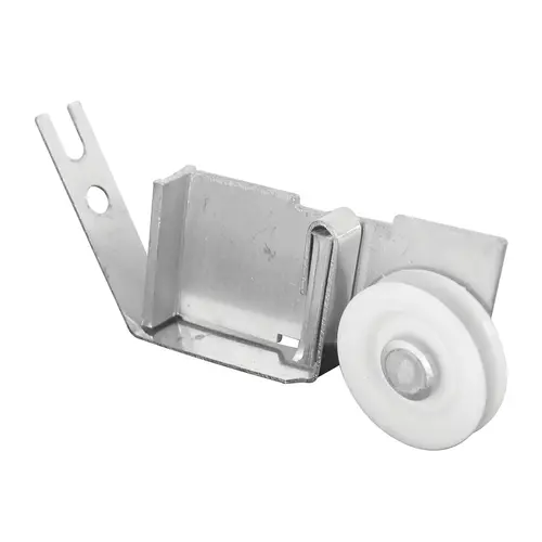 Roller Assembly, 1 in Dia Roller, 1/4 in W Roller, Aluminum/Plastic/Steel, Gray Pair Roller Assembly, 1 in Dia Roller, 1/4 in W Roller, Aluminum/Plastic/Steel, Gray Pair