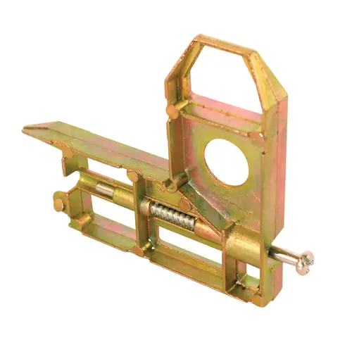 Diecast Screen Door Corner Insert with Screw   pair Zinc