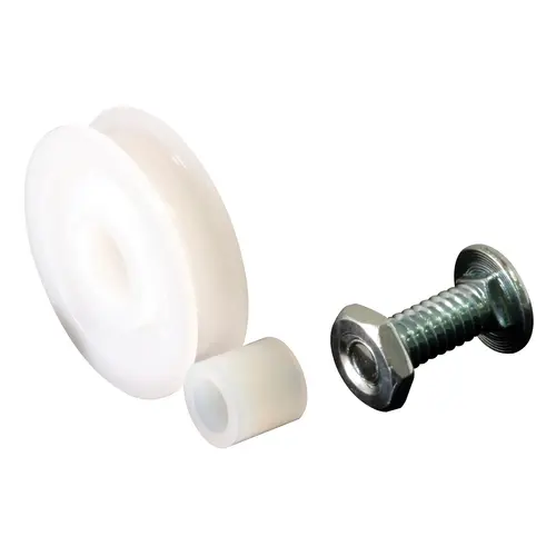 Sliding Screen Door Bottom Roller, 1.25-In. Nylon Wheel, Adjustable, 2-Pk. Sliding Screen Door Bottom Roller, 1.25-In. Nylon Wheel, Adjustable, 2-Pk.