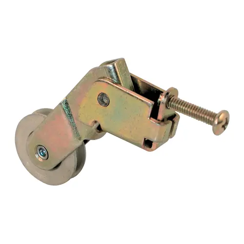 B 656 Adjustable Center Grooved Roller Assembly, 1 in Dia Roller, 1/4 in W Roller, Steel Roller, 7/16 in W - pack of 2 B 656 Adjustable Center Grooved Roller Assembly, 1 in Dia Roller, 1/4 in W Roller, Steel Roller, 7/16 in W - pack of 2