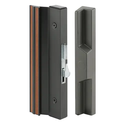 Door Handle Set Wood/Brown Steel Outdoor Wood/Brown Door Handle Set Wood/Brown Steel Outdoor Wood/Brown