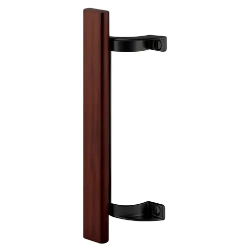 Door Pull, Wood, Painted Black Door Pull, Wood, Painted Black