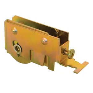 Prime-Line D 1518 D 1518 Roller Assembly, 1-1/4 in Dia Roller, 5/16 in W Roller, Steel, 1-Roller, K-Tab Mounting