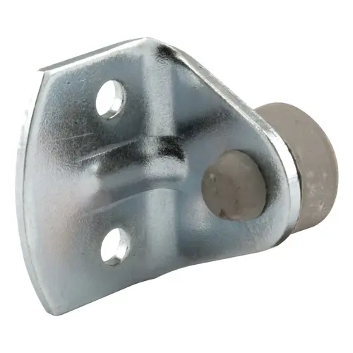 Wardrobe Door Bumper, 5/8 in Dia Base, Rubber/Steel, Nickel - pack of 2 Wardrobe Door Bumper, 5/8 in Dia Base, Rubber/Steel, Nickel - pack of 2