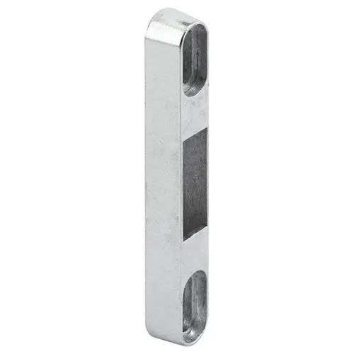 Diecast Sliding Door Keeper, 4-1/4 In. x 15/32 In., Aluminum Finish (Single Pack) Zinc